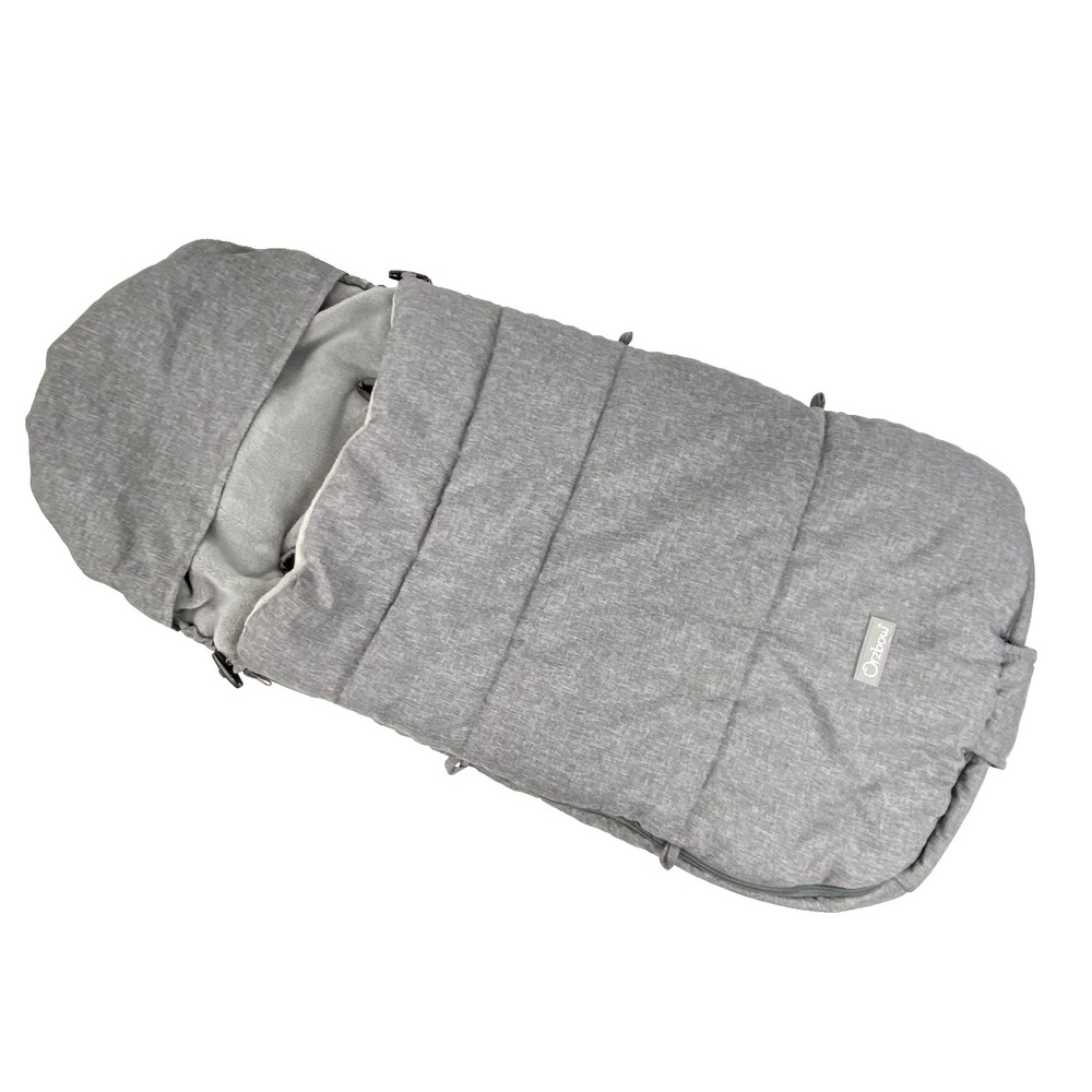 Orzbow Universal Baby Car Seat Bunting Bag Warm Fleece Sack Gray Winter Cover